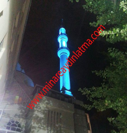  istanbul minare led aydınlatma