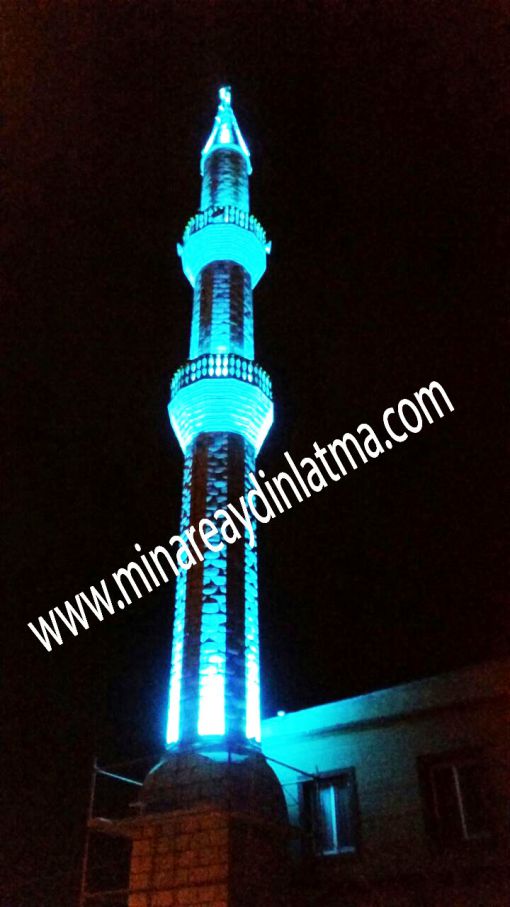  manisa köşeli minare led aydınlatma