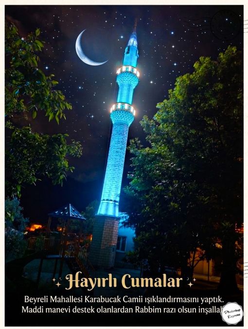 cami led aydinlatma minare lambalari