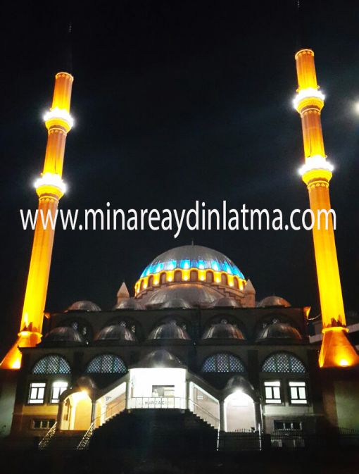  esenyurt  hamza camii led kandil aydınaltma